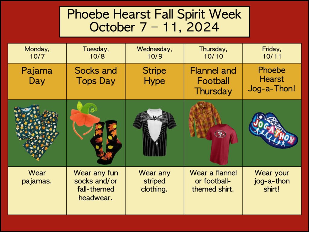 Fall Spirit Week 2024